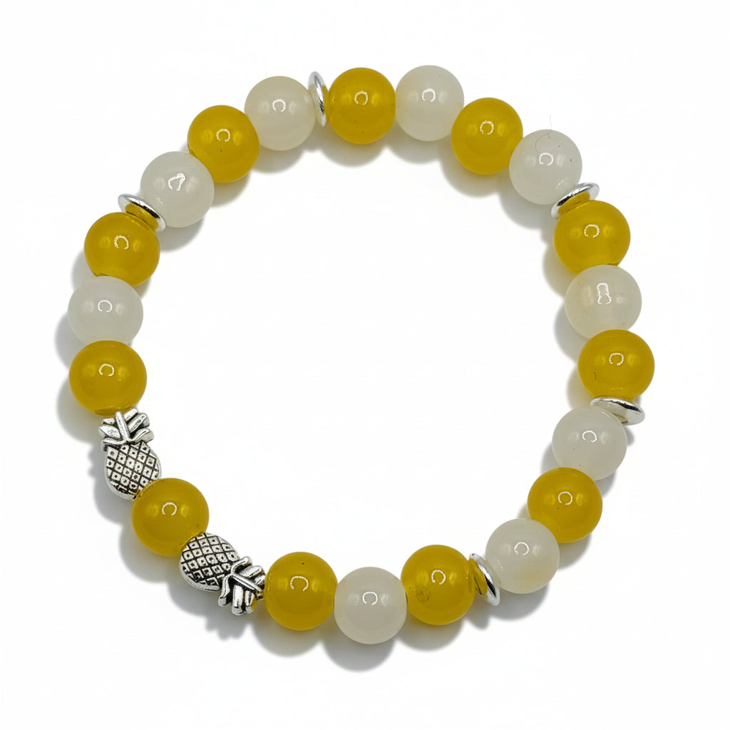 Mellow Yellow- Pineapple Charm